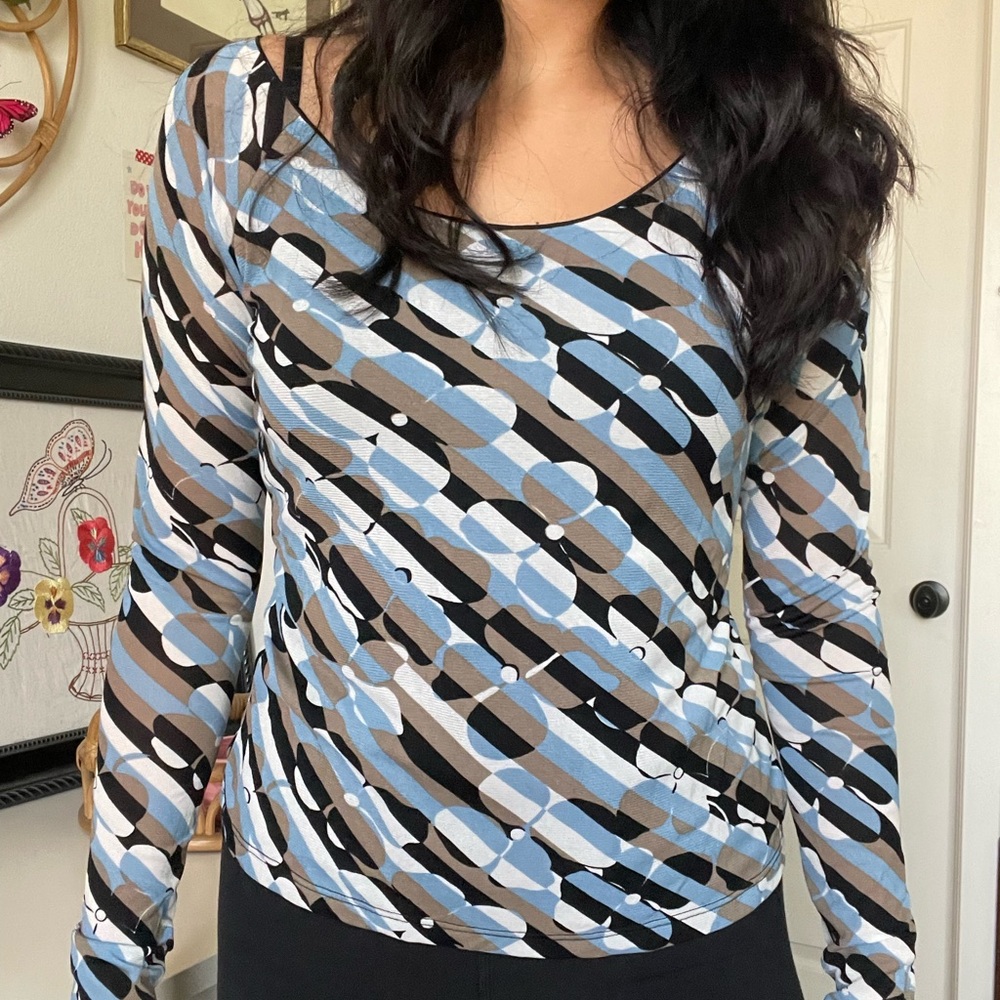 I.N.C Y2K long sleeves top